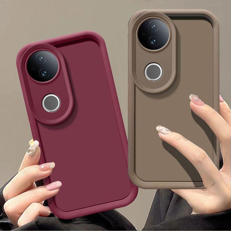 For vivo V50 Case vivo v40 Pro Phone Case Vivo V40 V50 Soft Cover VIVO V50 V40 Pro Liquid Silicone Shockproof Back Cover