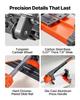 600 mm Manual Tile Cutter, Spring-Loaded Base Cutting Tool with Adjustable Angle Fence, Tungsten Carbide Cutting Wheel, Precision Alignment Guide, for