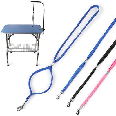 Pet Grooming Table Restraint Loop Leash Nylon Adjustable Safety Sling for Dogs Cats Anti-Escape Grooming Aid