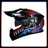 Off Road Capabilities Motorcycle Full Helmet Dual Lens Motocross Helmet Dirt Bike Racing Helmet Dirtbike DOT Enhanced Safety