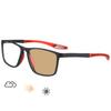 Retro TR90 Sports Photochromic Briller Dame Klassisk Fleksibel Myopi Eyewear UV-skjermer Smarte fargeskiftende briller