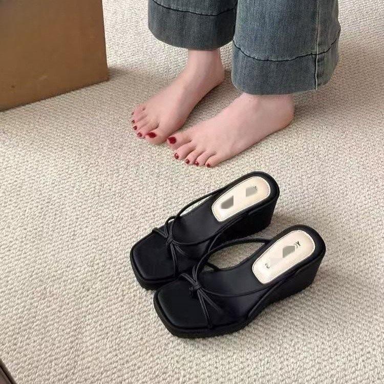 Platform Heels, Sandals, Women s Shoes, Heightening Shoes, Slippers 35
