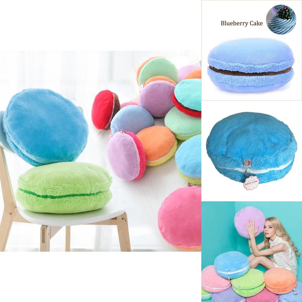 Soft And Fluffy 15 Inch Coussin Moelleux In Colorful Bonbon Hues Featuring Plush Material