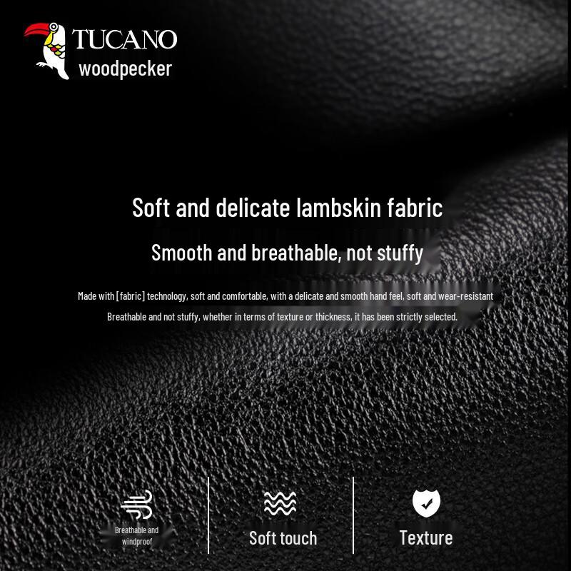 Woodpecker Women's Genuine Sheepskin Winter Gloves