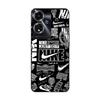 Case for Oppo A59 5G Nike Air Logo Download Nike Graffiti Black and White