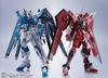 TAMASHII NATIONS METAL ROBOT SPIRITS Mobile Suit Gundam SEED FREEDOM Immortal Justice Gundam 140mm ABS PVC Painted Action Figure Approx. & & Die-cast