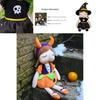 Cute Halloween Witch Pumpkin Doll Plush Toy For Spooky Decor