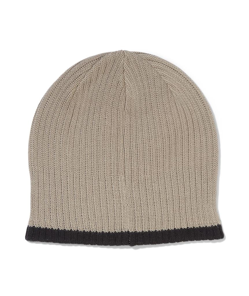Knit Cap Hat Ski DESERT TAUPE [Spider] Men's (Brand Logo) [38D555310 / LOGO] O/S