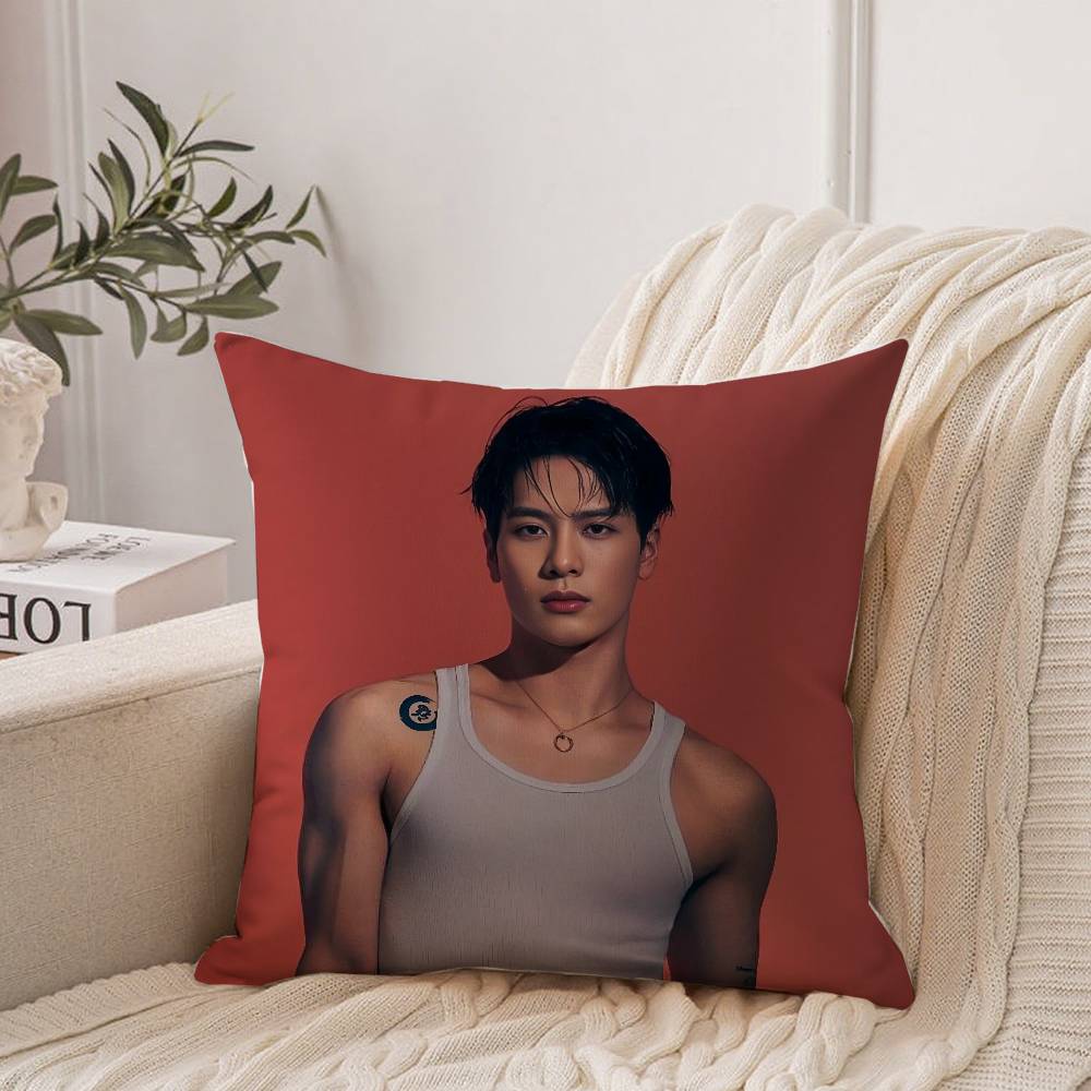 Host J-JacksonS W-WangS Pillow Case Home Decor Throw For Sofa Bed Car Room Decor Gift Idea