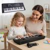 37 Tasten Elektronisches Kinderklavier mit Mikrofon Lernspielzeug Musikinstrument für Kinder Kleinkinder Jungen Mädchen Geburtstagsgeschenk