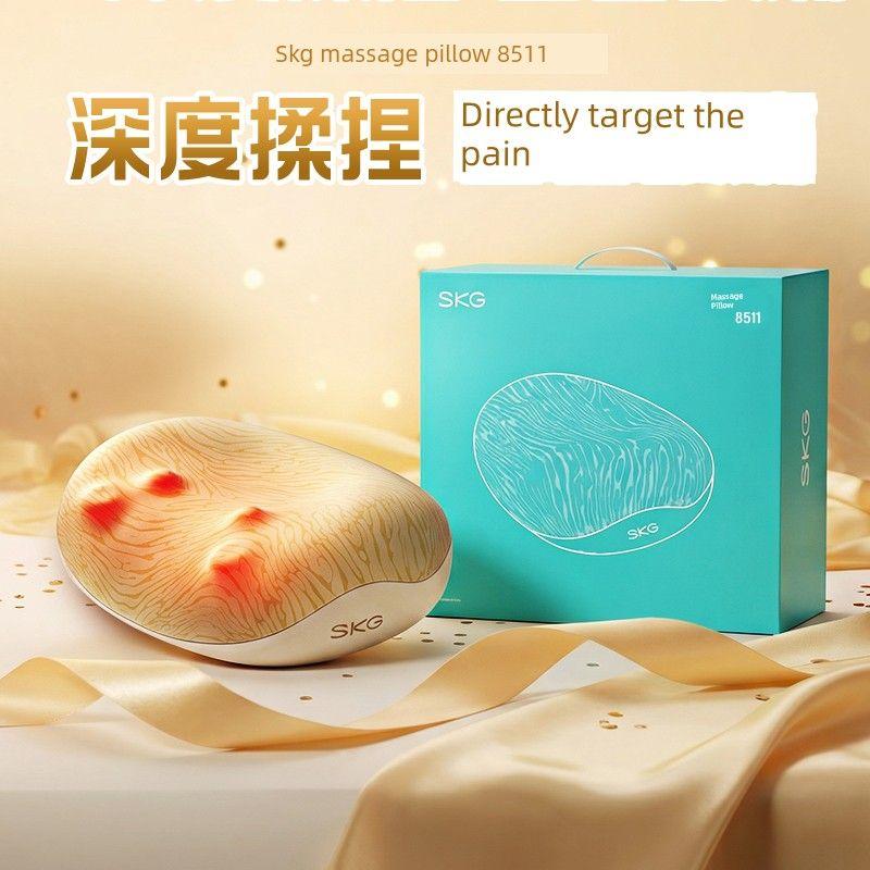 [Graduation Gift] Skg Shoulder and Neck Massager, Genuine 8511 Cervical Spine Massager, Waist and Back Kneading Device, Neck Pillow [First Choice for Personal Use] New Model 8511