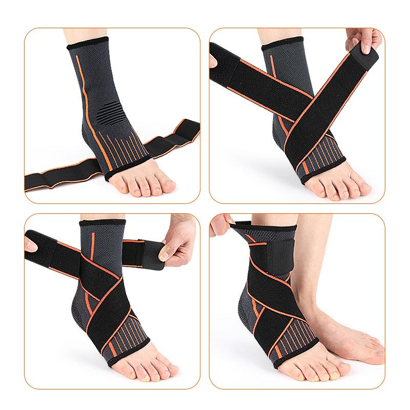 Elastyczny Oddychający Nylonowy Stabilizator Kostki do Sportu