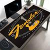 Fender Print Mouse Pad, Anti‑Slip Desktop keyboard Mat, for PC Laptop Gaming Working Daily Use, Cool Festival Birthday Gift