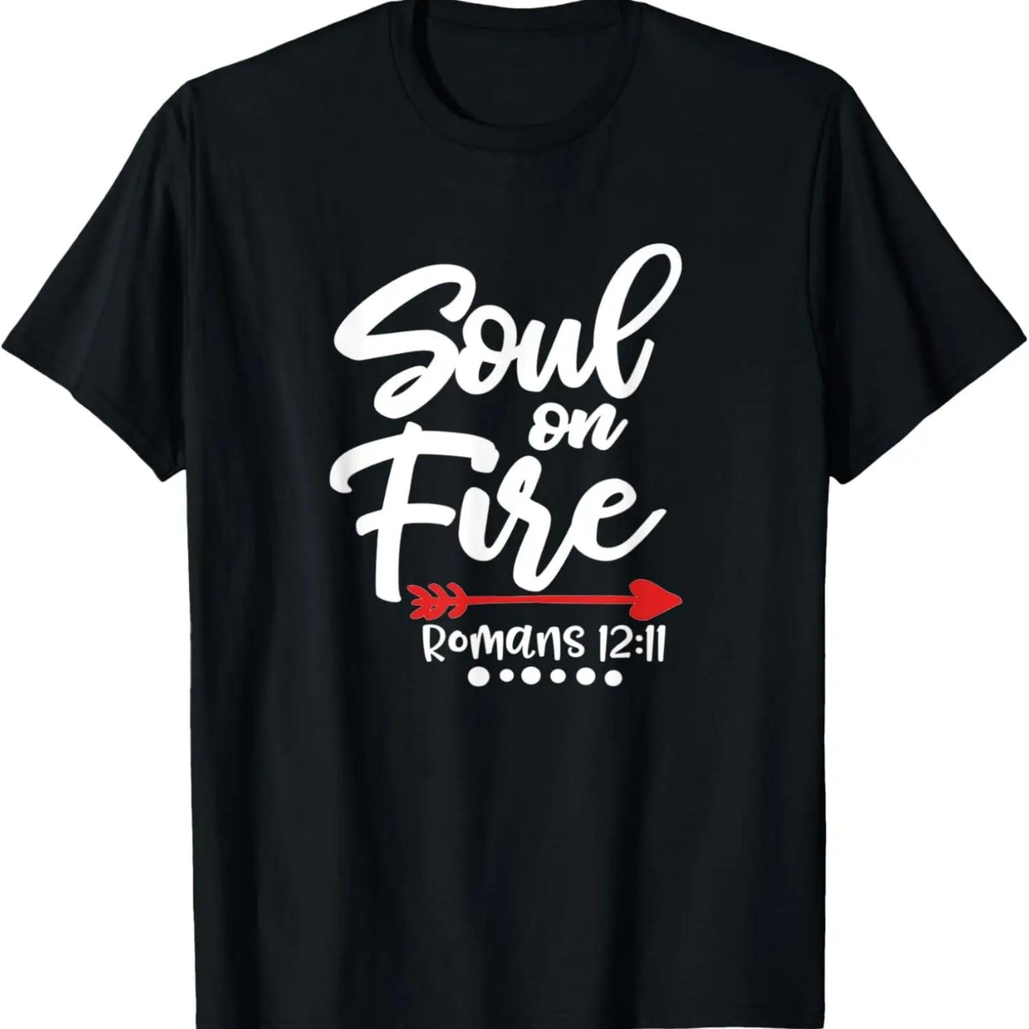 

Soul on Fire Romans 12_11 - Good Soul Swag T-Shirt S чёрный