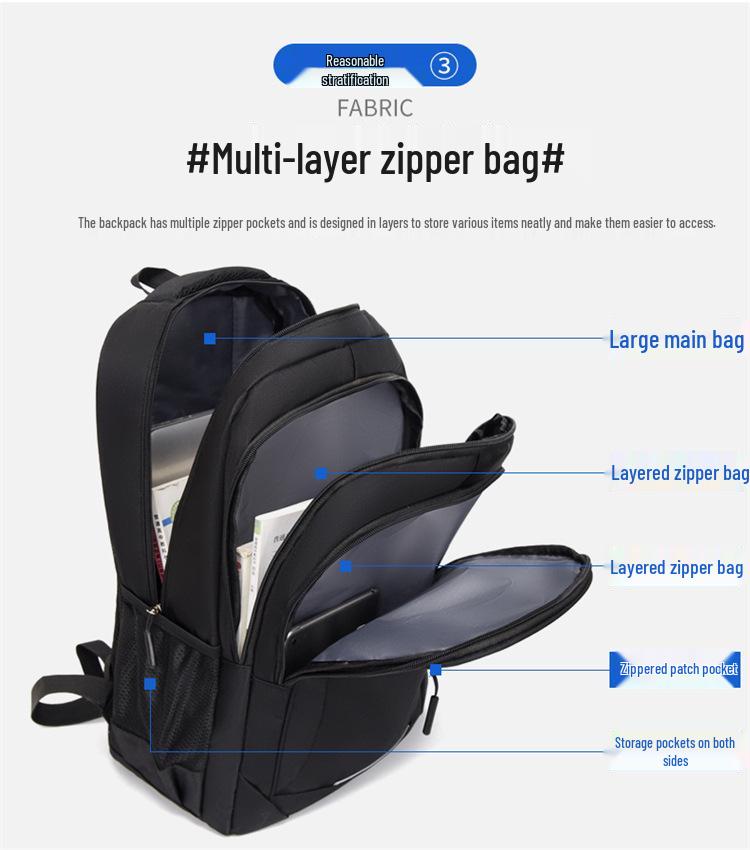 Herbst 2025 Outdoor-Rucksack mit großem Fassungsvermögen: Ideal für Reisen, Sport, Geschäft, Wandern und Bergsteigen