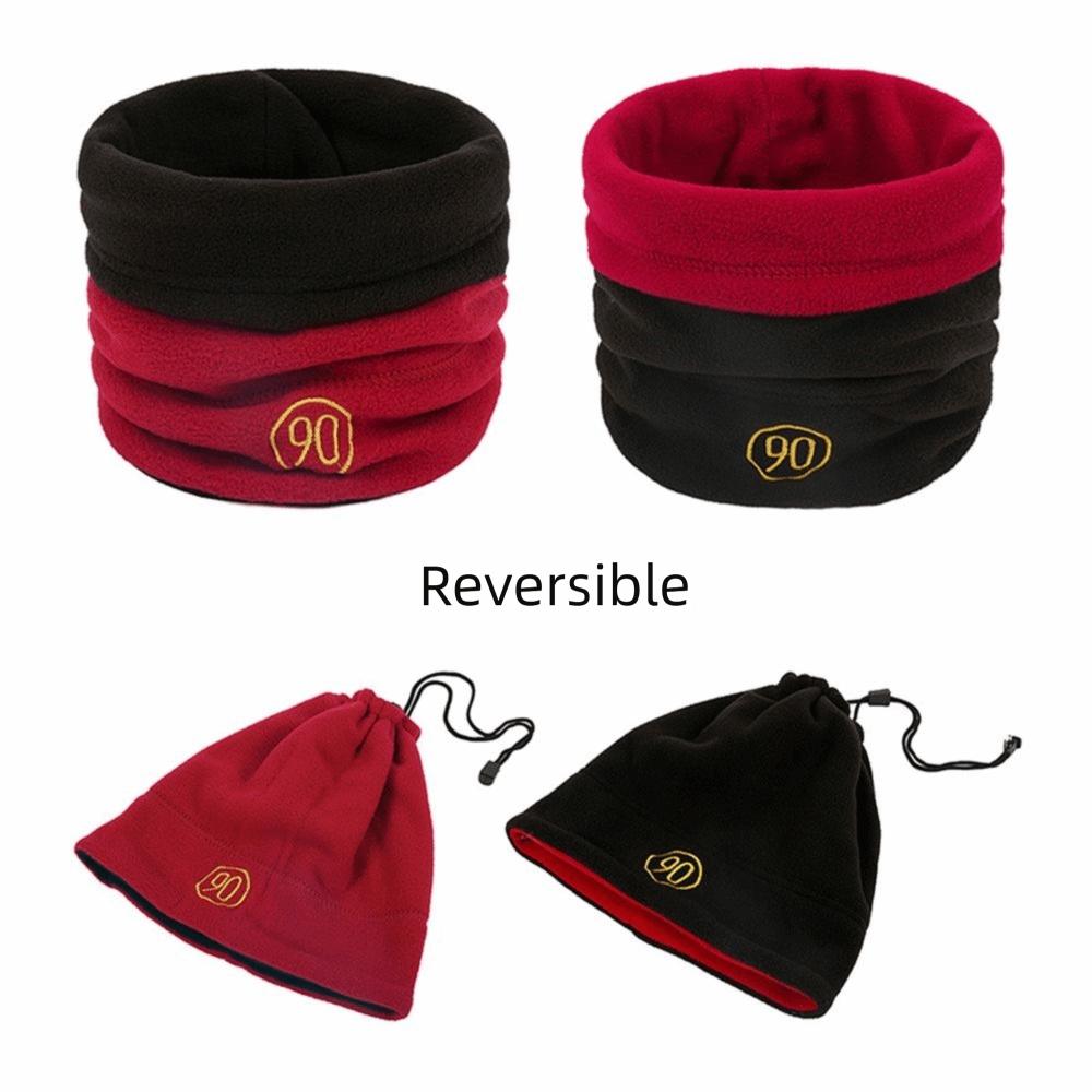 Fleece Winter Outdoor Sports Scarves Tube Design Half Face Cover Ski Tube Scarf Cold Weather