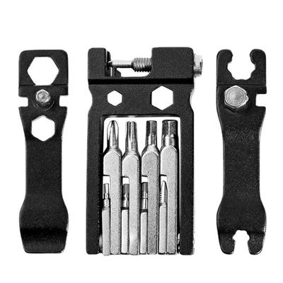 20 In 1 Bicycles Multiple Tool Heavy Duties Pocket Sized High Strength Bikes Wrench Chain Maintenance Tool Multifunction