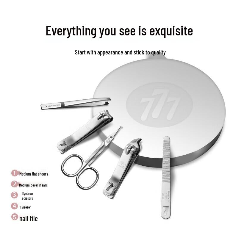 Set Manucure Pédicure 777 Coupe-ongles