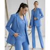 2025 Women's European-American Style Fashion Business Suit, Three-piece Set