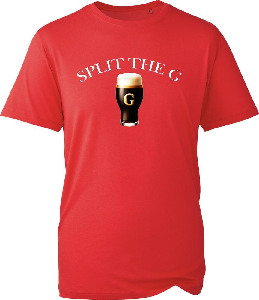 Split The Guinness Funny Beer Drinking Slogan Unisex Unisexs Novelty Gift Tshirt S