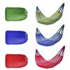 Breathable Ice Silk Hanging Bed Cooling Outdoor Camping Swing Simple Mesh Hammock  Garden