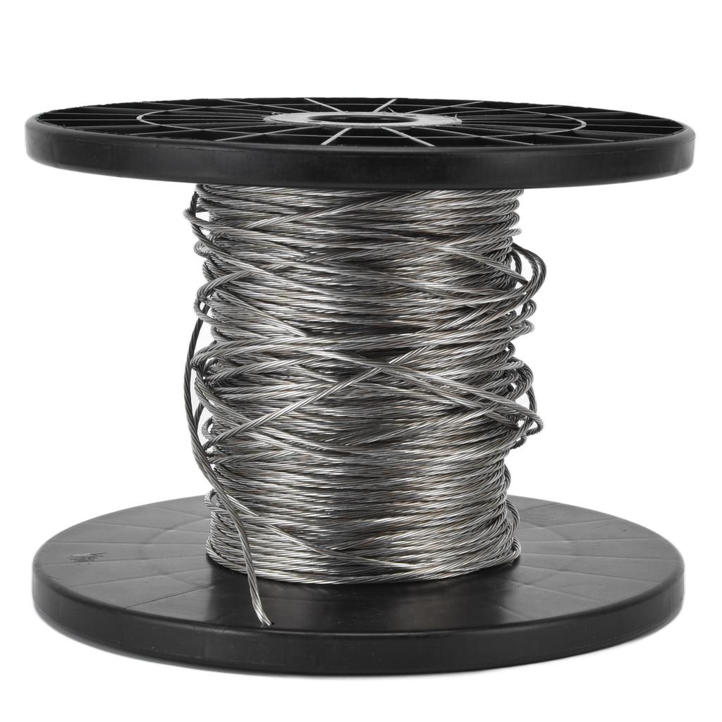 100m Filo Elettrificato Recinzione Elettronica Impulso Alta Tensione Recinzione Elettronica Fune in Lega di Alluminio Magnesio