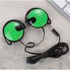 Multiple Color 3.5mm Wired Earpiece Sport Headphone Headset Earphone Ear Hook