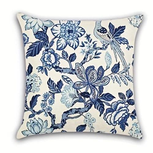 Green Vine Decorative Pillowcase, Ultra-soft Polyester Material Living Room Sofa Backrest Car Pillowcase Home Decoration