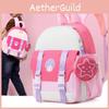 Childrens Casual Twinshoulder Backpack With Polyester Lining And Lightweight Construction For Daycare