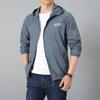Giacca Leggera Uomo Primavera Estate Esterna Asciutta Protezione Solare Giacca con Cappuccio Capo Esterno Sportivo Giacca a Vento Giubbotti Leggeri
