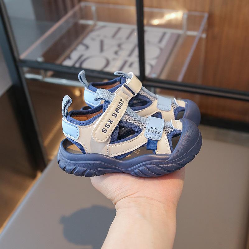 2025 new girl sandals soft soled girls beach shoe fashion boy sandals anti slip boy shoe breathable kids shoes sandalias de ñiña