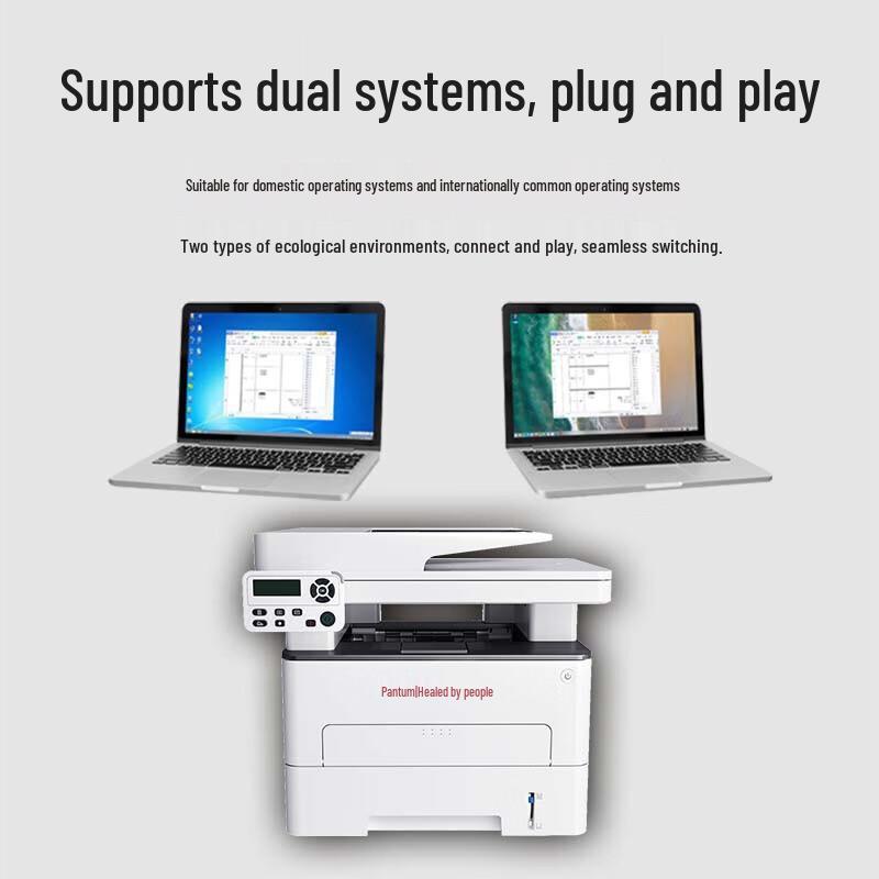 Pantum M7105DN Black & White Laser Multifunction Printer CN plug (adapter included)