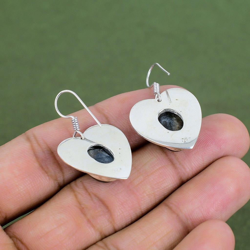 Picasso Jasper Earring 925 Sterling Silver Earring Gemstone Handmade Earrings Antique Jewelry Designer Earring Silver Jewelry Wedding Gifts