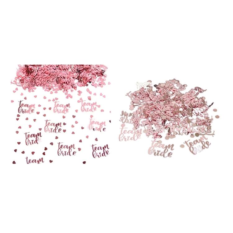Glittering Party Confetti For Wedding Reception PVC Team Bride Scatter Formal Event Reception Table Decoration Props