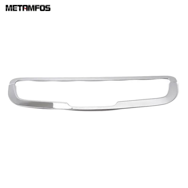 Front Bumper Grille Racing Grill Trim Frame For Nissan Qashqai J10 2007-2009 2010 2011 Chrome Exterior Accessories Car Styling