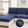 Wasserdichte Sofa-Sitzkissenbezüge Jacquard Elastisch Wohnsofa Schutzbezüge Luftstuhlabdeckungen Waschbare Abnehmbare Sofabezüge Wohnzimmer