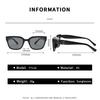 1PCS Classic Rectangle Sunglasses Retro UV400 Protection High Quality Acetate Women Driving Eyeglass