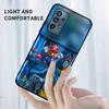Anime Super M-MarioS Bros Phone Case For Samsung S25,S24,S23,S22,S21,S20,S10,Ultra,Plus,Lite,FE,Soft Silicone Black Cover
