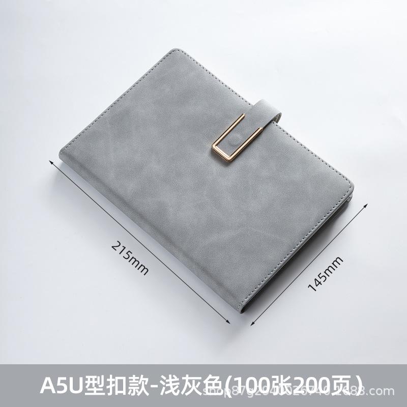 A5 Custom Logo Business Notebook Set - Premium Gift for Office Meetings
