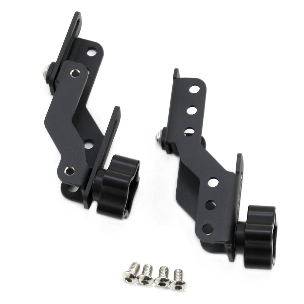 Windschutzscheiben-Stützhalter Windschutzscheiben-Verstärkungsbügel Versteller Luftstrom verstellbare Kits für Suzuki Vstrom DL 1000 2017- 2019