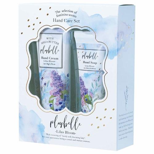 

Nor Corporation Gift Set: Plubel Hand Cream and Hand Soap, Hand Care Set with Moisturizing Ingredients, OZ-PLM-3-2 Fruity Floral, 2-Piece Assortment