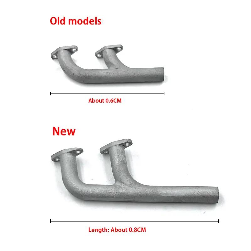 TOYAN Twin Cylinder Engine Exhaust Pipe Accessories Suitable for FS-L200AC /FS-L200W Exhaust Pipe with Screw Metal Accessorie