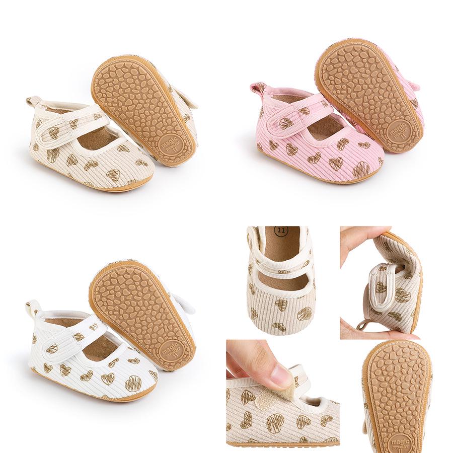 Jia Hong Baby Girl Princess Soft Sole Shoes for 0-1 Year Olds