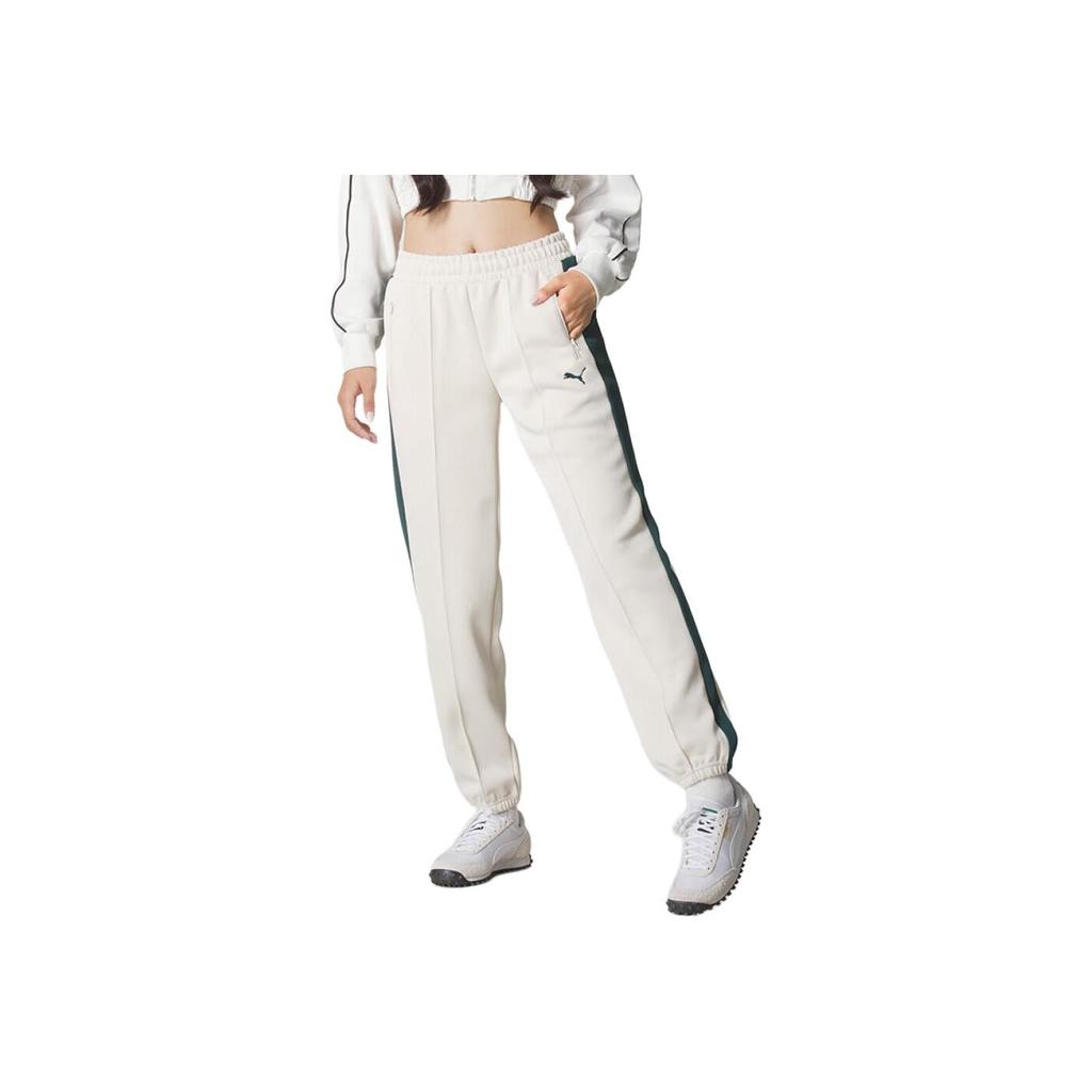 Puma Fashionable Versatile Drawstring Outdoor Breathable Knitted Sports Pants Women bottoms 693003-87