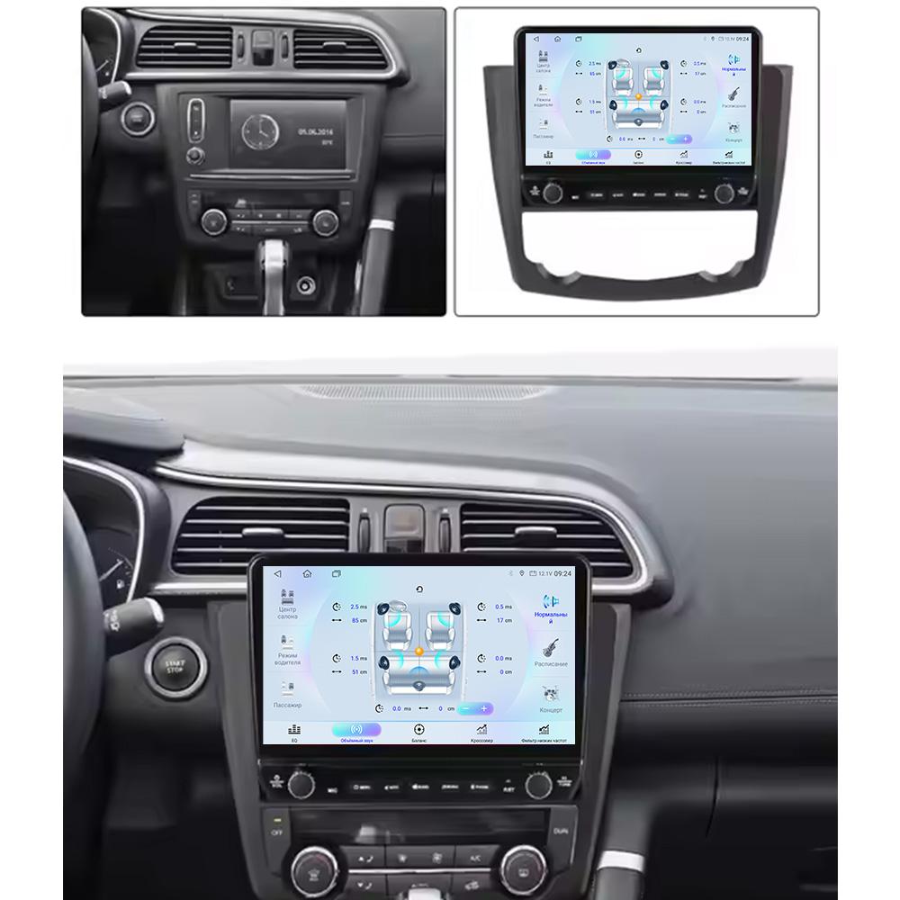 Android For Renault Kadjar 2015-2017  Car Radio Carplay Navigation GPS Stereo Auto Screen Bluetooth Multimedia Player