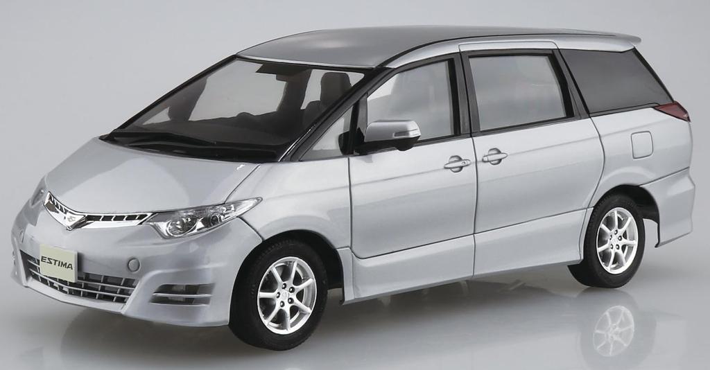AOSHIMA Die Modellautoserie SP07 Toyota GSR50 Estima Aeras Plastikmodell 1/24 '06