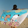 Ctue Bubu Dudu Microfiber Beach Towel Absorbent Quick Dry Soft Yoga Swimming Resort Mountain Climbing Towel