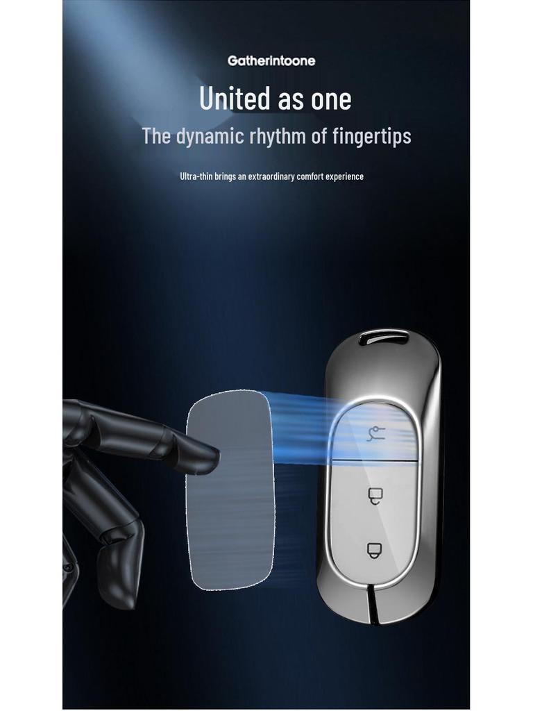 2023 Leapmotor C11 Key Case: Metal Shell T03 Pendant with Full Wrap Buckle