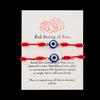 Handmade Braided Lucky 7 Knots Red String Bracelets For Women Men Turkish Blue Evil Eye Bracelet Friendship Couple Jewelry Gifts