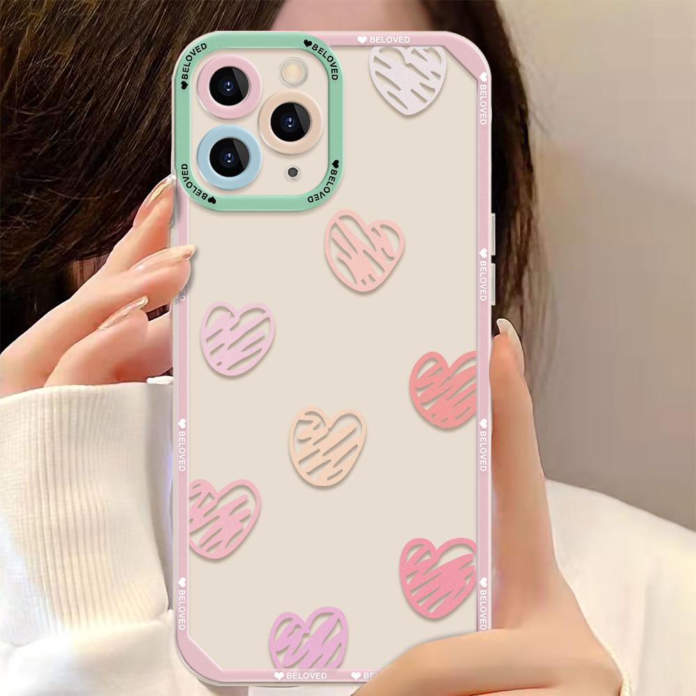 Husa de telefon pentru iPhone 11 13 XR 15 14 Pro Max iPhone 12 16 7 8 Plus XS Max Samsung A15 A55 A05 A54 Redmi 12 13C Note 13 9 10 OPPO A16 A18 Vivo Y17S Y12